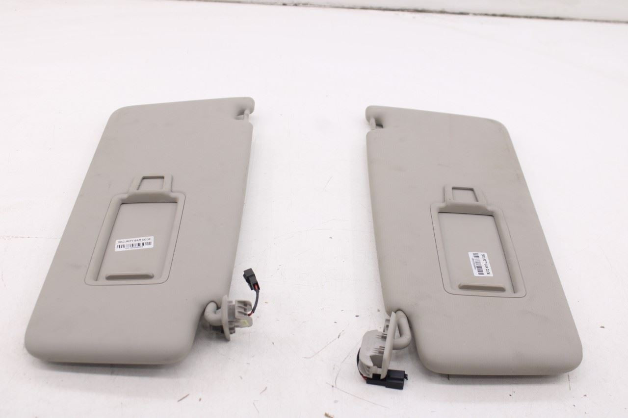18-25 Volkswagen Atlas Front Right and Left Sun Visor Set w/ Illuminated Mirror - Alshned Auto Parts