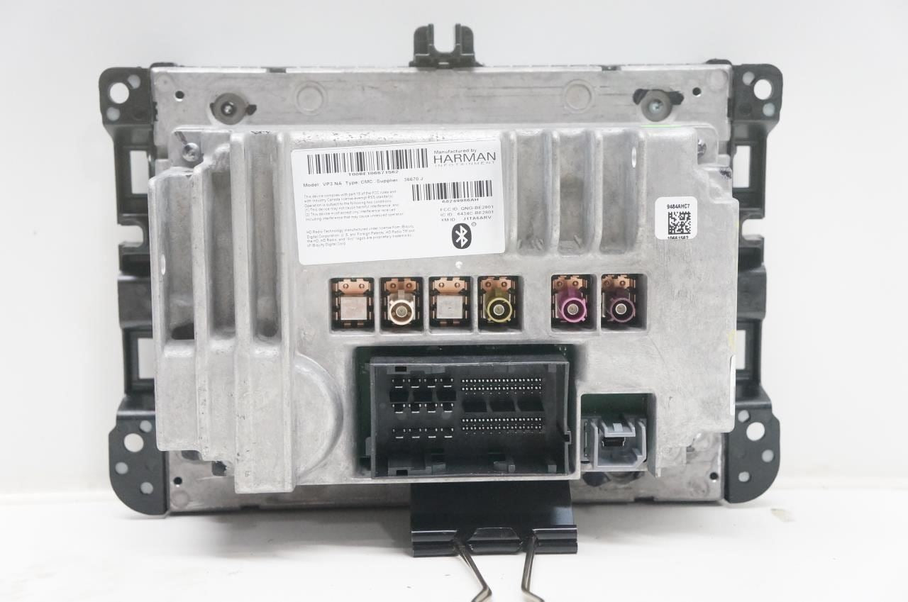 2016 Jeep Cherokee Audio Radio Media Receiver Uconnect w/ 8.4 Display 68249986AH - Alshned Auto Parts