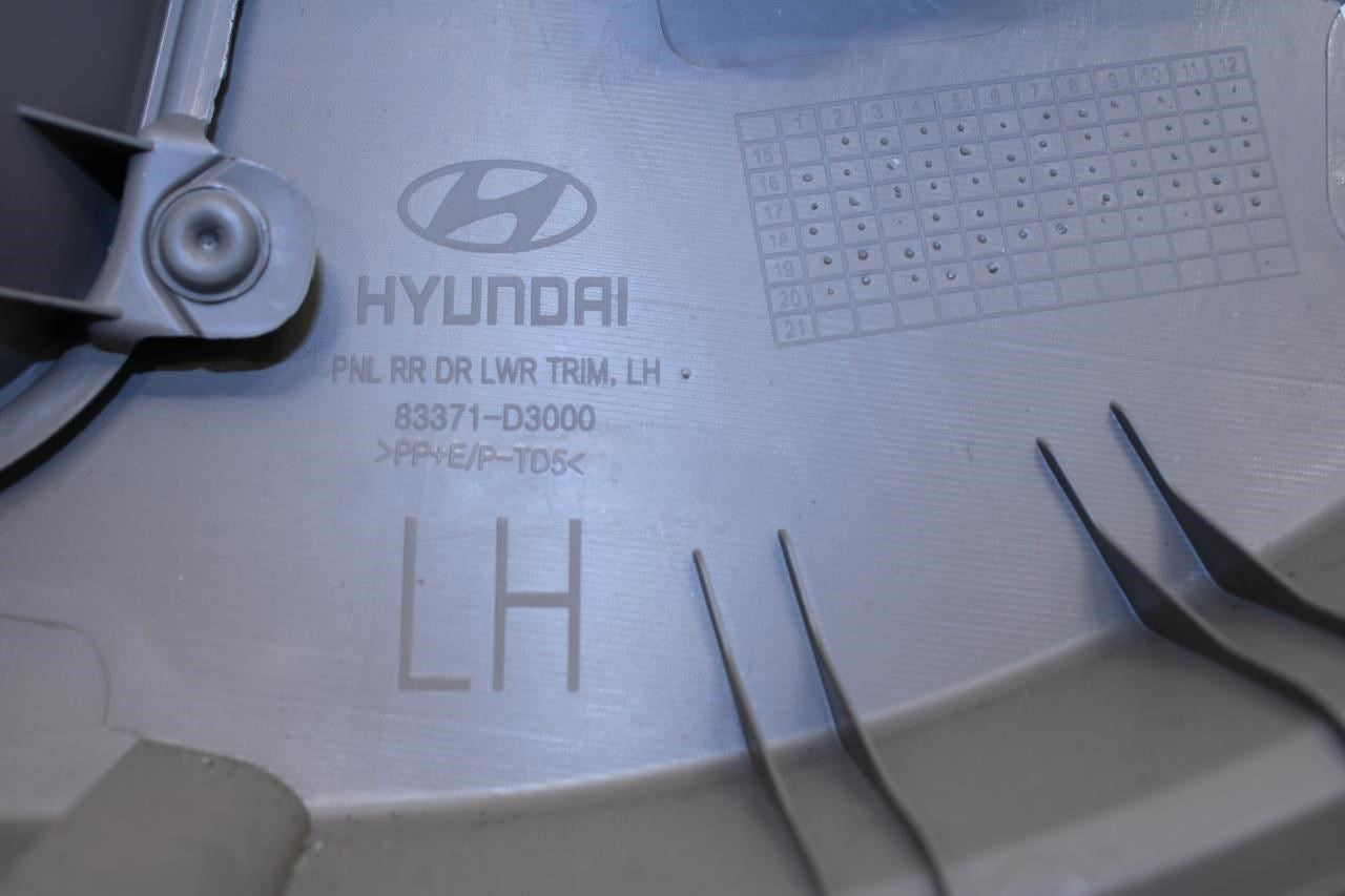 2019-2021 Hyundai Tucson Value Rear Left Driver Door Trim Panel 83301-D3250-UUE - Alshned Auto Parts