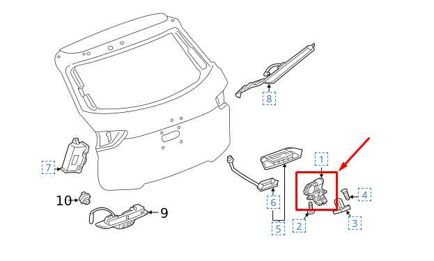 2019-2024 Chevrolet Blazer 2LT Rear Liftgate Lock Latch Actuator 13524683 OEM - Alshned Auto Parts