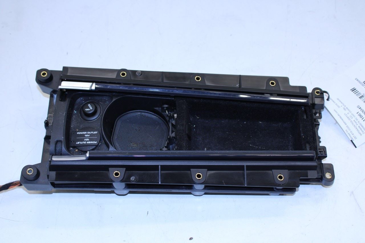 2010-16 Porsche Panamera 4 3.6L Rear 2nd Row Center Console Storage Compartment - Alshned Auto Parts
