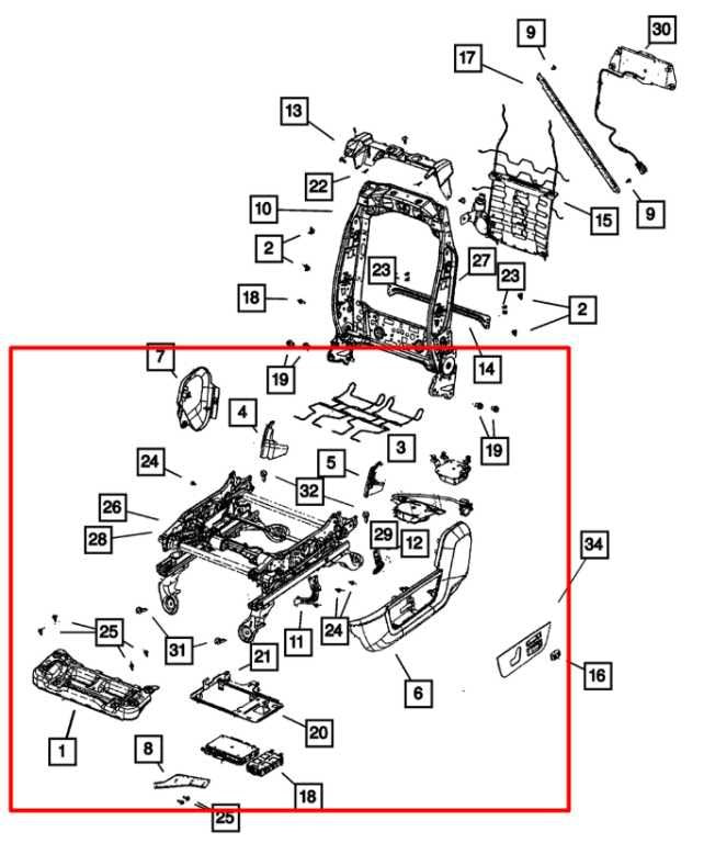 09-10 Dodge Ram 1500 Front Left Side Seat Lower Track Frame w/ Motors and Switch - Alshned Auto Parts