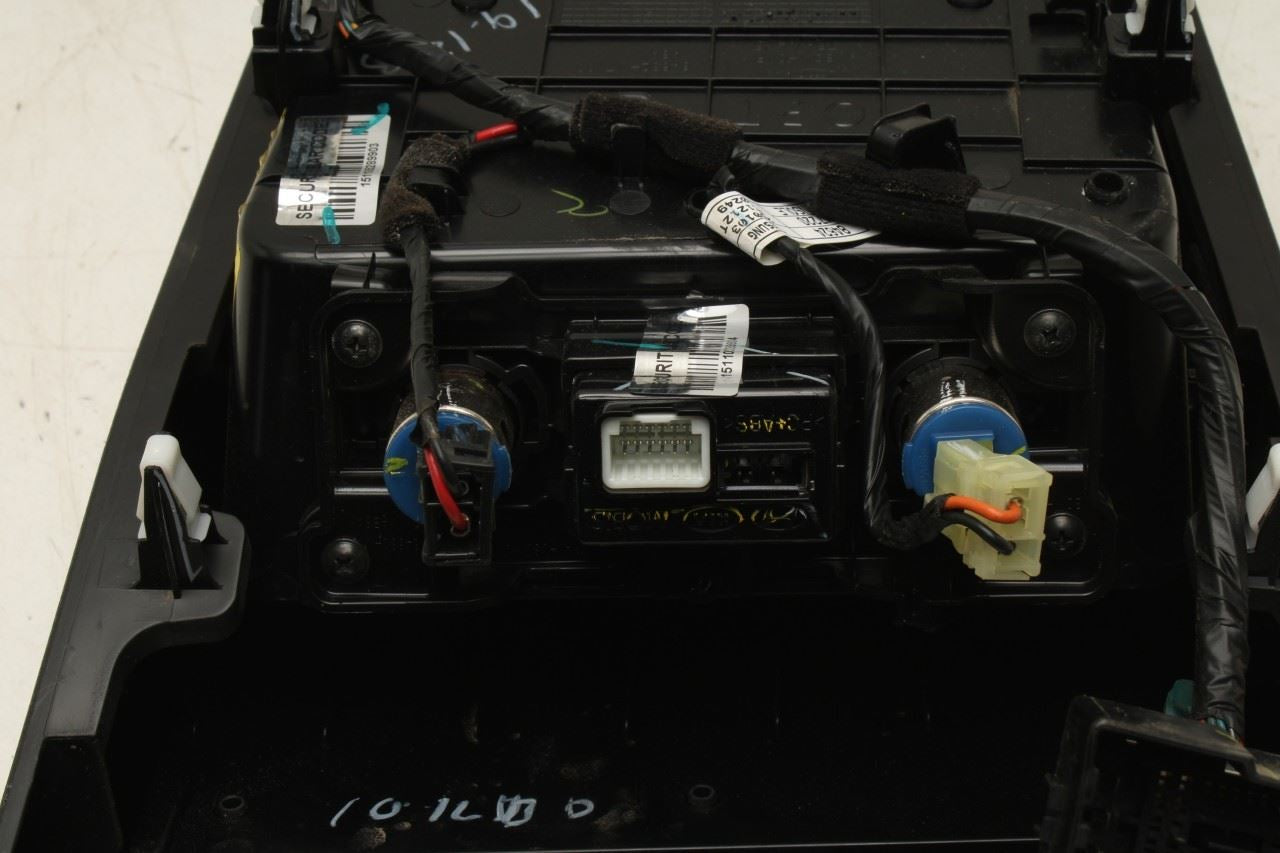 19-23 Kia Forte LXS 2.0L Front Center Console Shifter Bezel Trim w/ Pocket Tray - Alshned Auto Parts