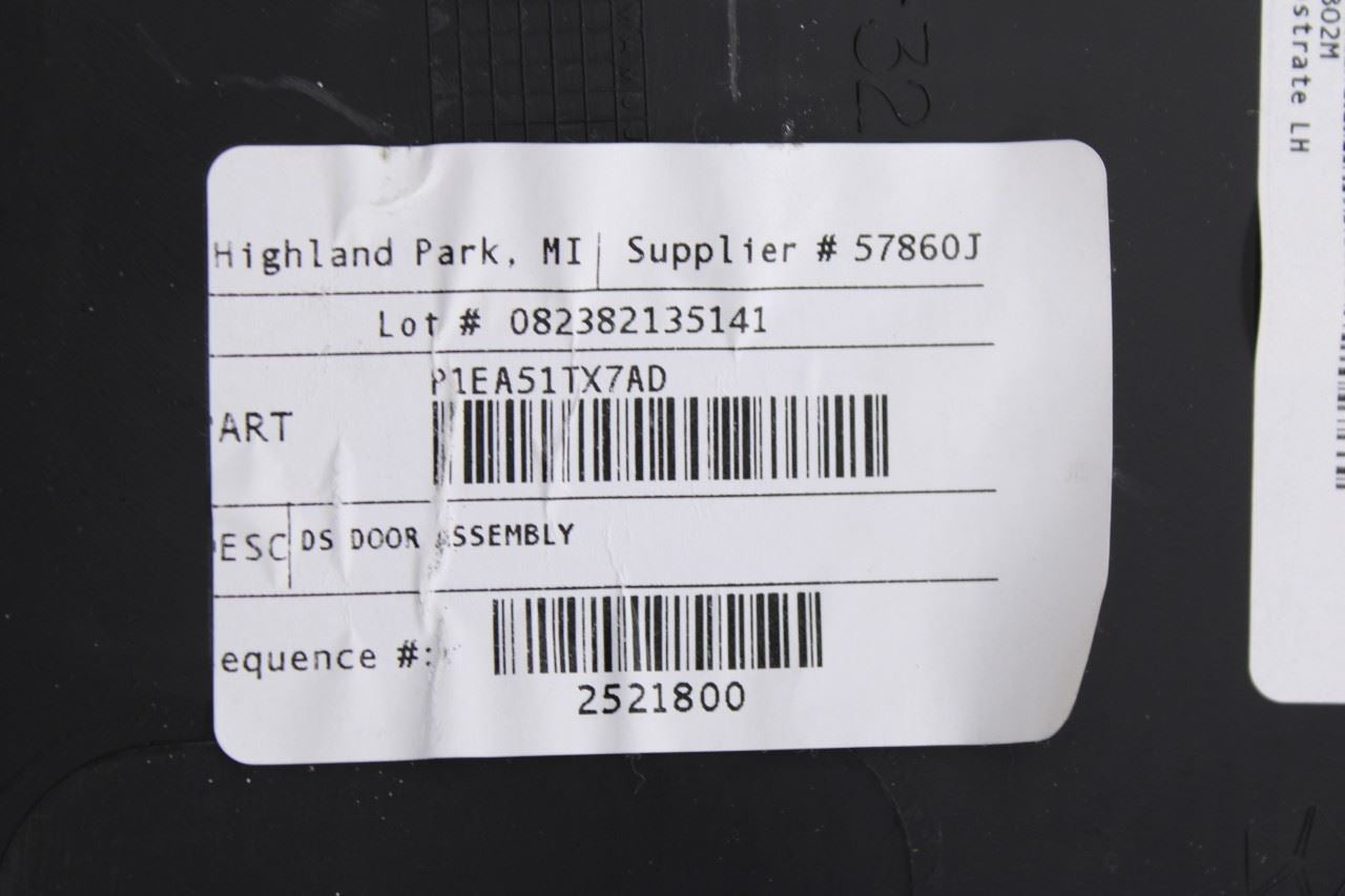 14-24 Ram 1500 Classic Express Quad Cab Rear Left Door Trim Panel 1EA51TX7AD OEM19