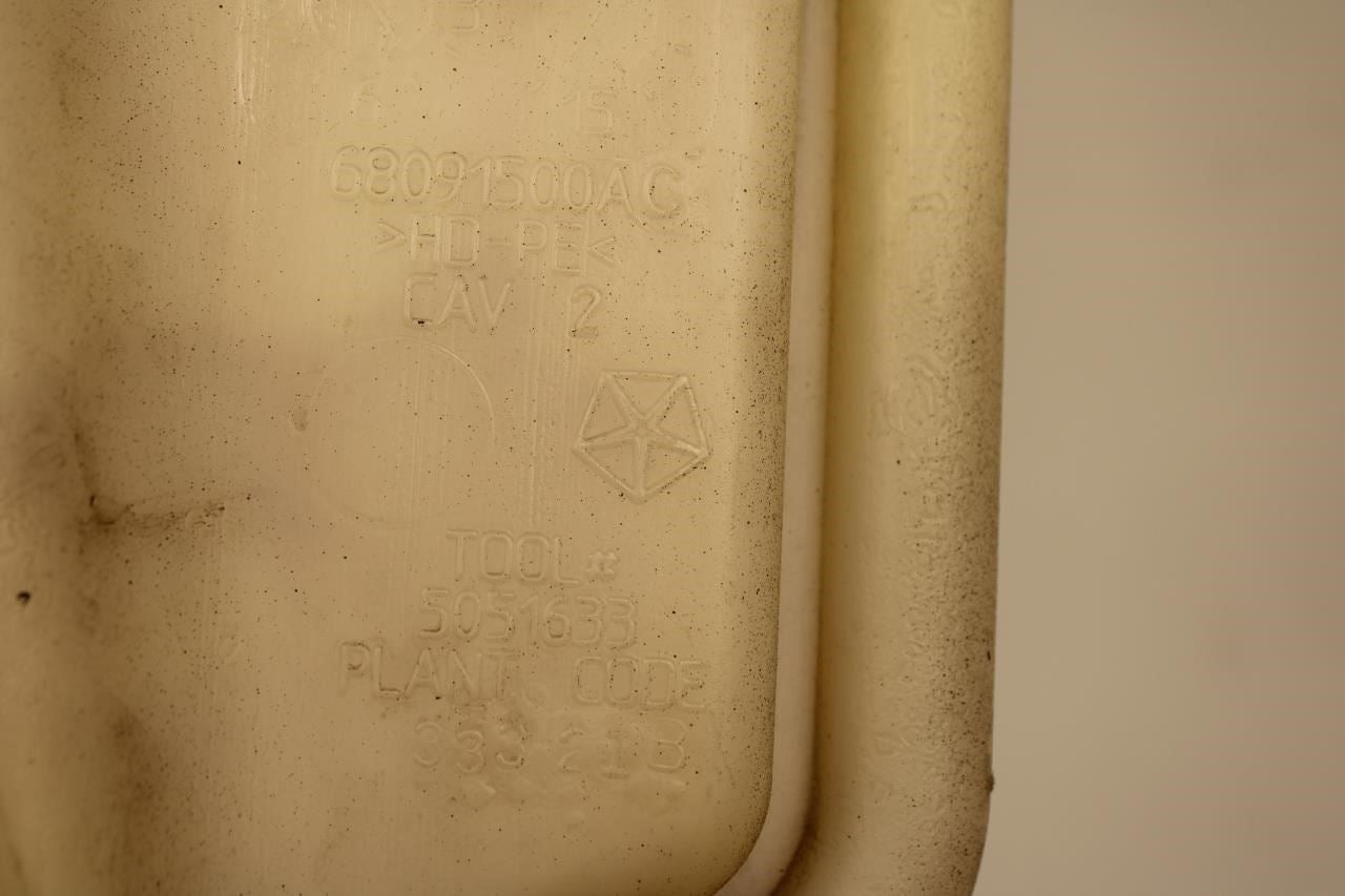 2012-2013 Jeep Wrangler Sahara 3.6L Radiator Coolant Reservoir Bottle 68091500AC - Alshned Auto Parts
