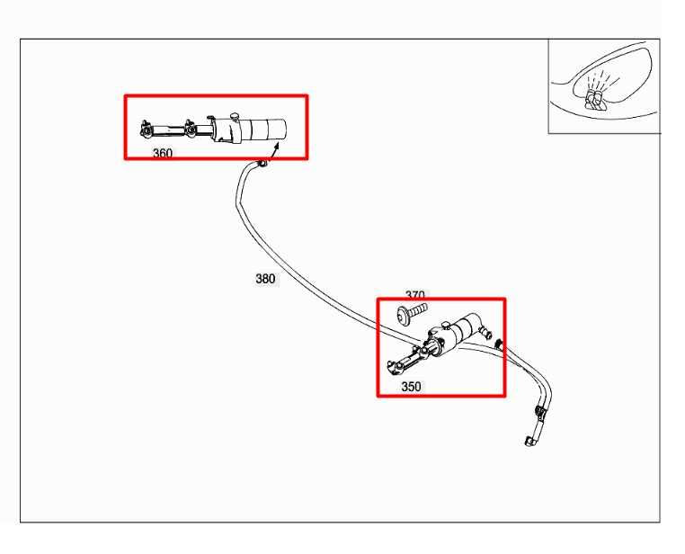 10-13 Mercedes-Benz E350 Front RH and LH Side Headlight Washer Nozzle Set *ReaD*1