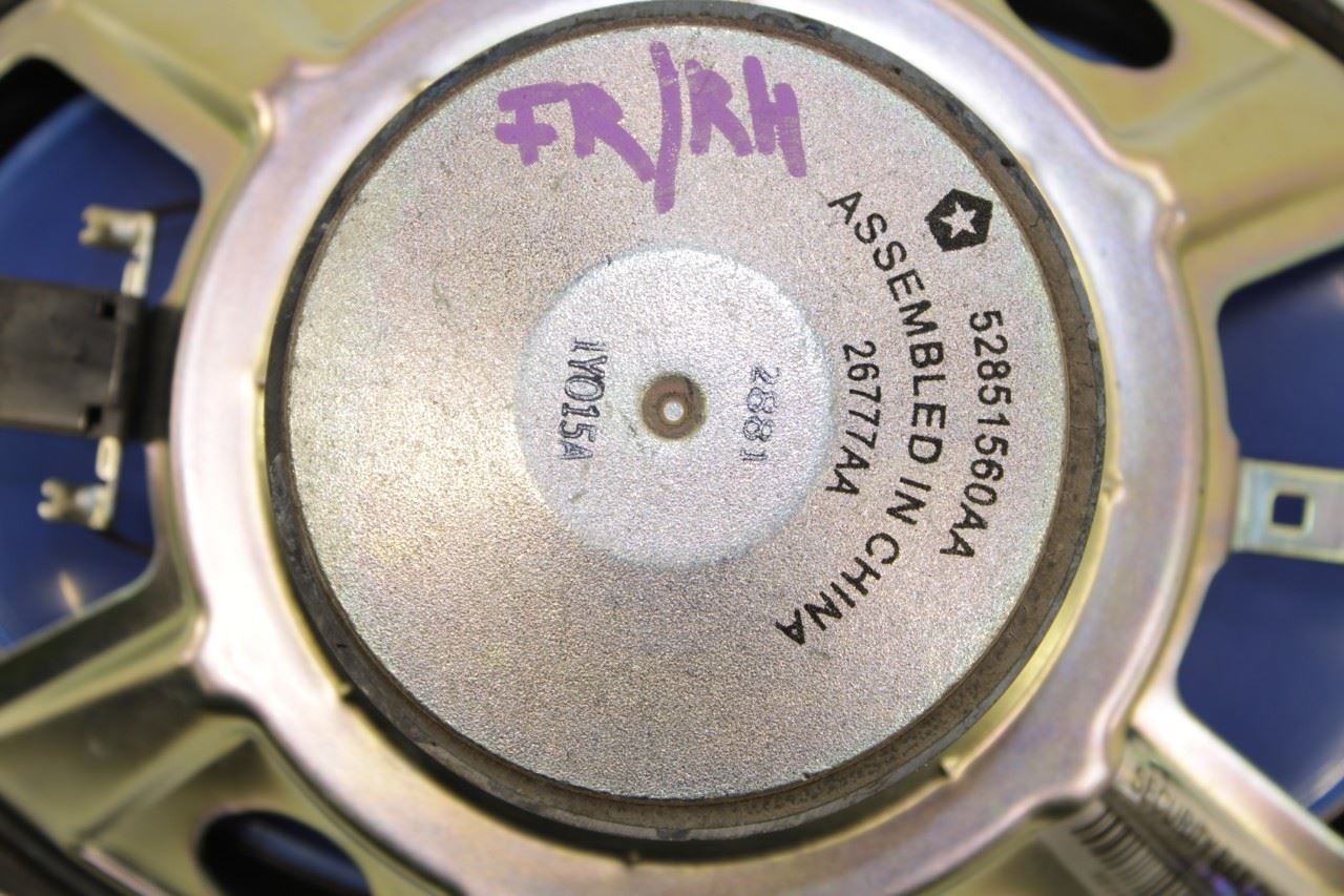 2006-2023 Dodge Charger GT AWD FR Left Driver and Right Side Door Audio Speakers - Alshned Auto Parts