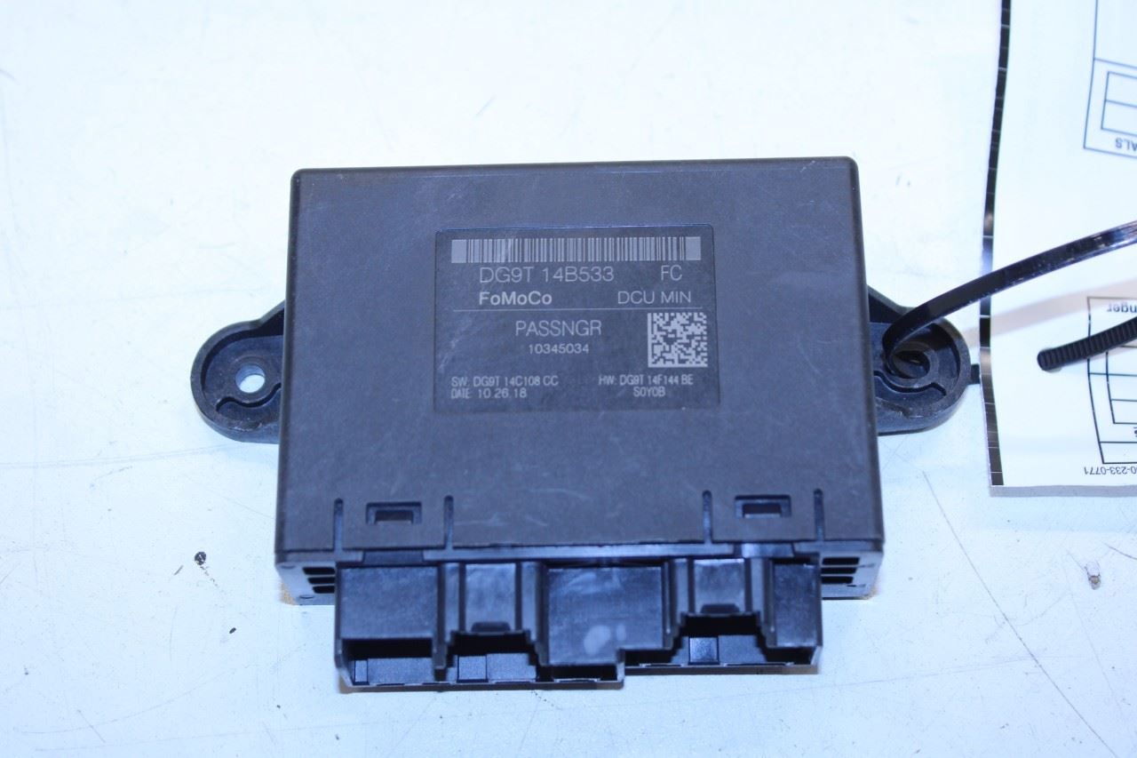 2015-2020 Ford F150 XL Super Cab Front Right Door Control Module DG9T-14B533-FC - Alshned Auto Parts