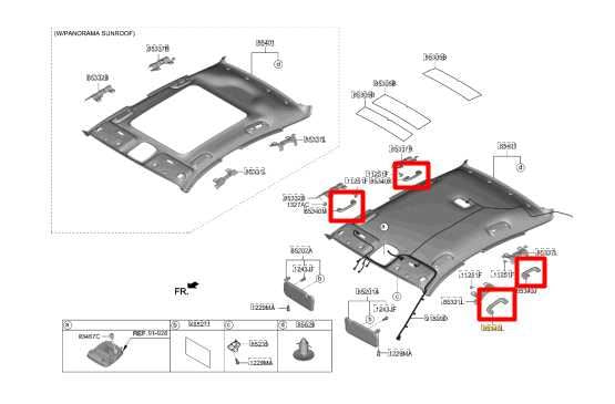 2020-2023 Hyundai Sonata SE Headliner Interior Grab Grip Handle Set of 4 *ReaD* - Alshned Auto Parts