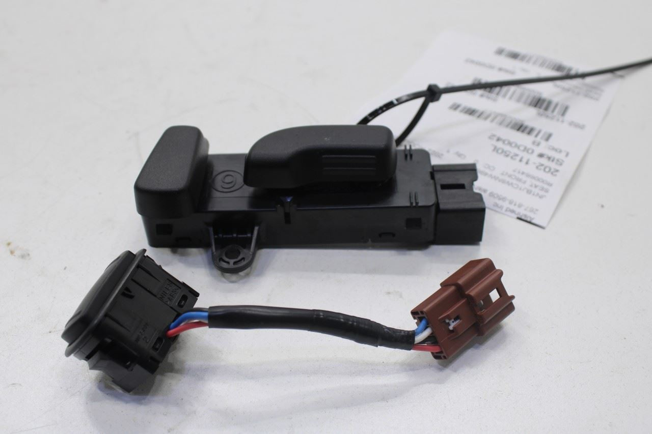 17-22 Nissan Rogue Sport SL Front LH Side Seat Adjustment and Lumbar Switch Set - Alshned Auto Parts