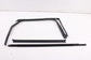 2019-26 Volkswagen Jetta SE Rear Left Door Run Channel w/ Belt Weatherstrip Set - Alshned Auto Parts