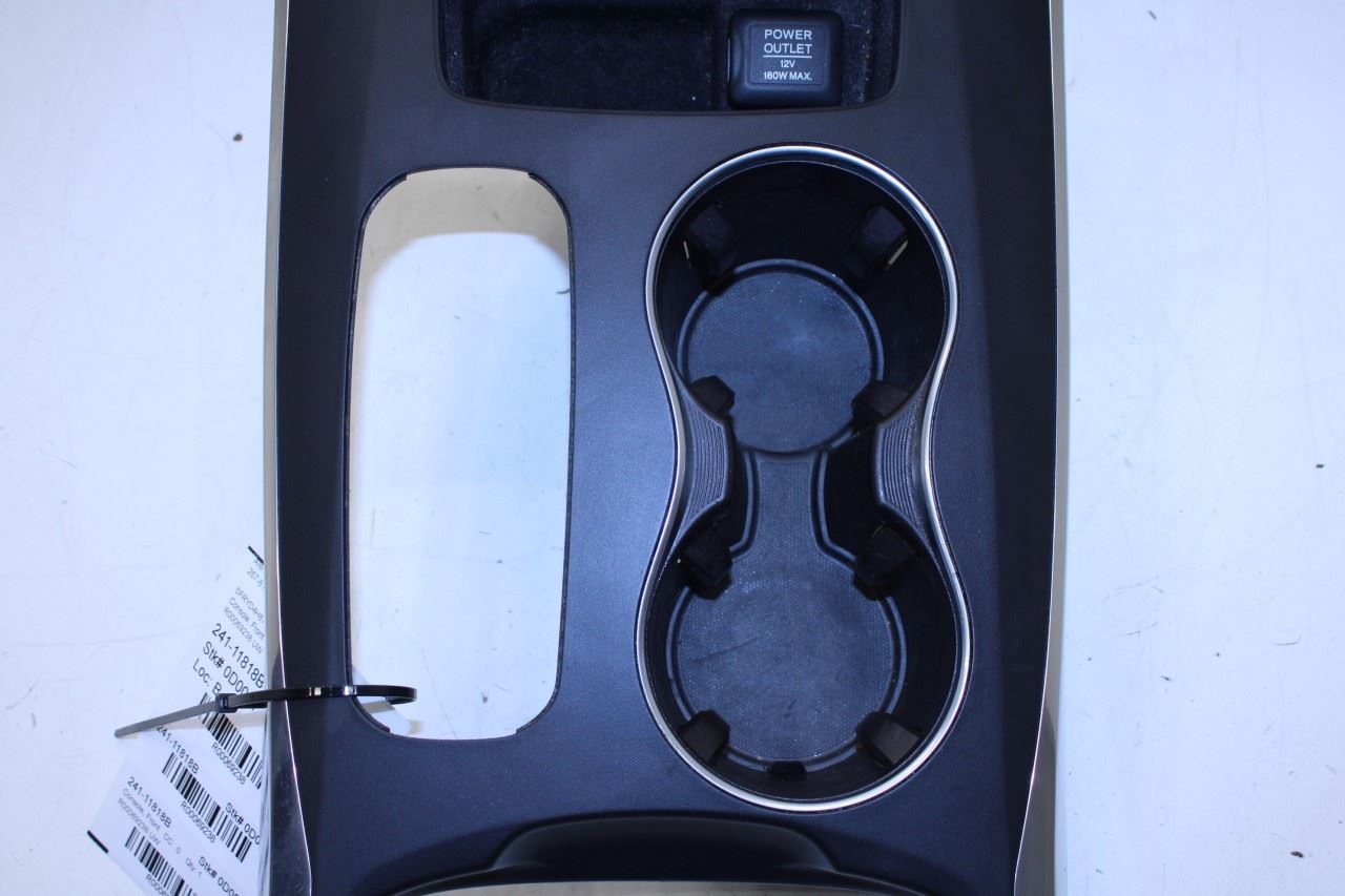 2017-20 Acura MDX Advance Center Console Shifter Bezel Trim Panel w/ Cup Holder - Alshned Auto Parts