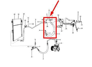 2015-2024 Dodge Durango 3.6L A/C Refrigerant Suction Line Hose 68217212AB OEM - Alshned Auto Parts