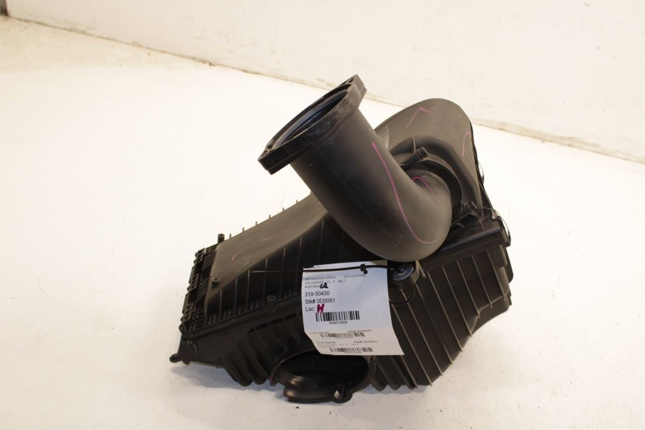 11-18 Porsche Cayenne Platinum 3.6L Air Intake Cleaner w/ Connector Pipe *ReaD* - Alshned Auto Parts