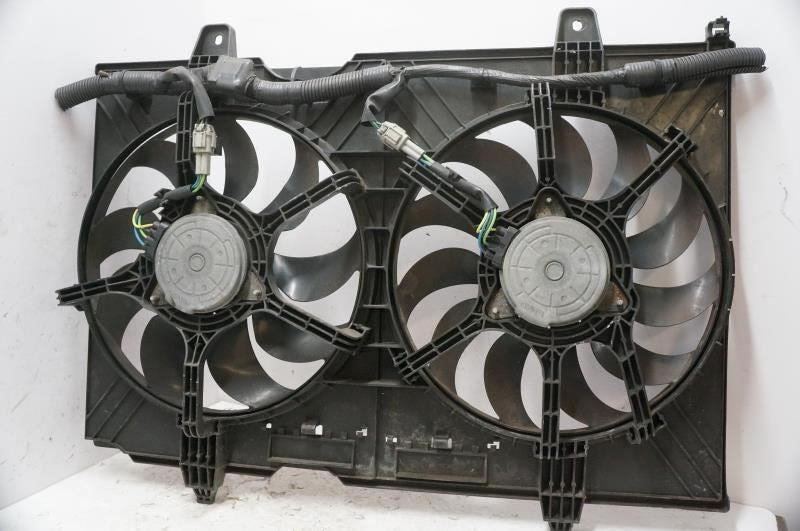 2014-2020 Nissan Rogue Dual Radiator Cooling Fan Motor Assembly 21481-4BA0A OEM - Alshned Auto Parts