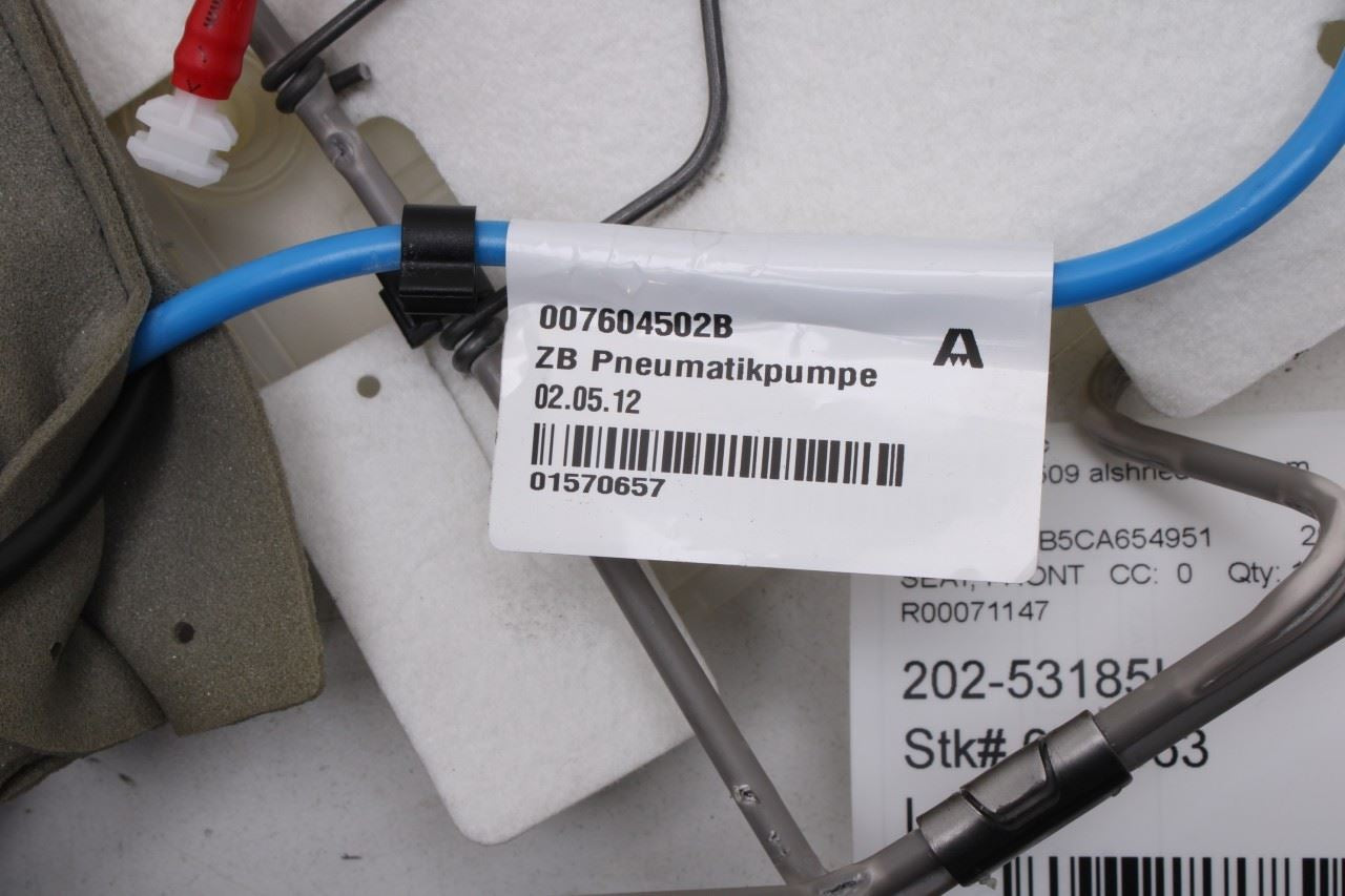 10-16 Mercedes-Benz E350 Sport 4Matic Front Seat Left Side Upper Lumbar Support - Alshned Auto Parts