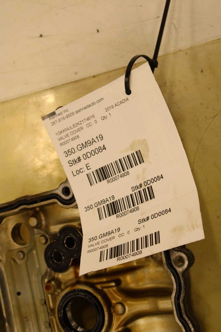 17-23 GMC Acadia SLT-1 3.6L Right Side Engine Cylinder Head Valve Cover 12649898 - Alshned Auto Parts