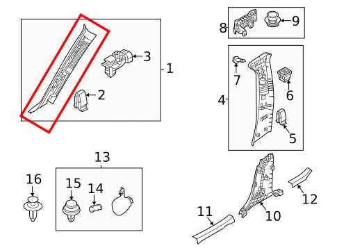 20-25 Mazda CX-30 2.5 S FR Right and Left Windshield A Pillar Cover Trim *ReaD* - Alshned Auto Parts
