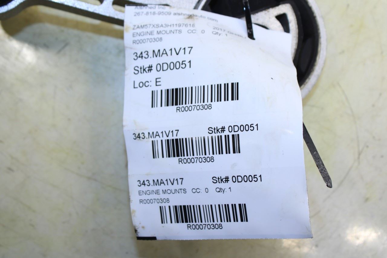 2014-2020 Maserati Ghibli 3.0L Engine Support High Link Rod Mount 670004869 OEM - Alshned Auto Parts