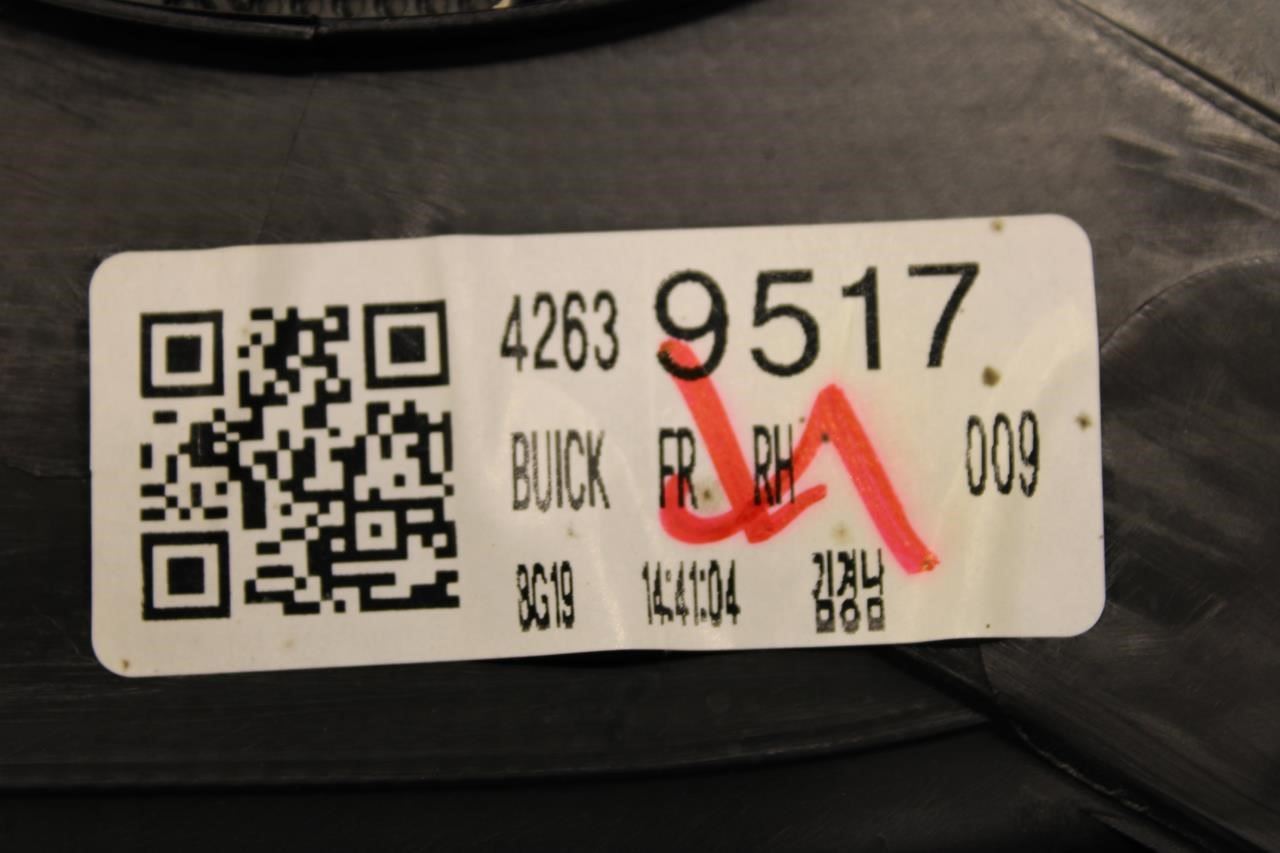 2017-2020 Buick Encore Front Right Passenger Door Trim Panel 42639517 OEM - Alshned Auto Parts