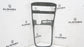 2021-2023 Hyundai Santa Fe Center Console Upper Trim Cover Panel 84650-S2AC1 OEM0