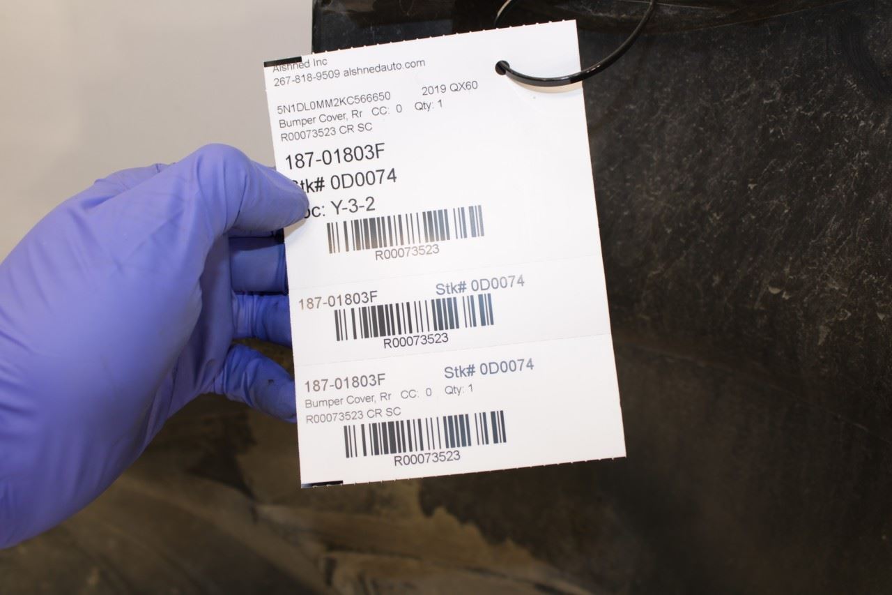 2016-2020 Infiniti QX60 Pure Rear Bumper Cover 85022-9NC0H OEM *ReaD* - Alshned Auto Parts