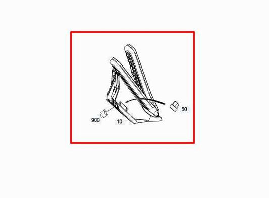 10-14 Mercedes-Benz E350 Sport 4Matic 3.5L Accelerator Throttle Gas Pedal Sensor - Alshned Auto Parts