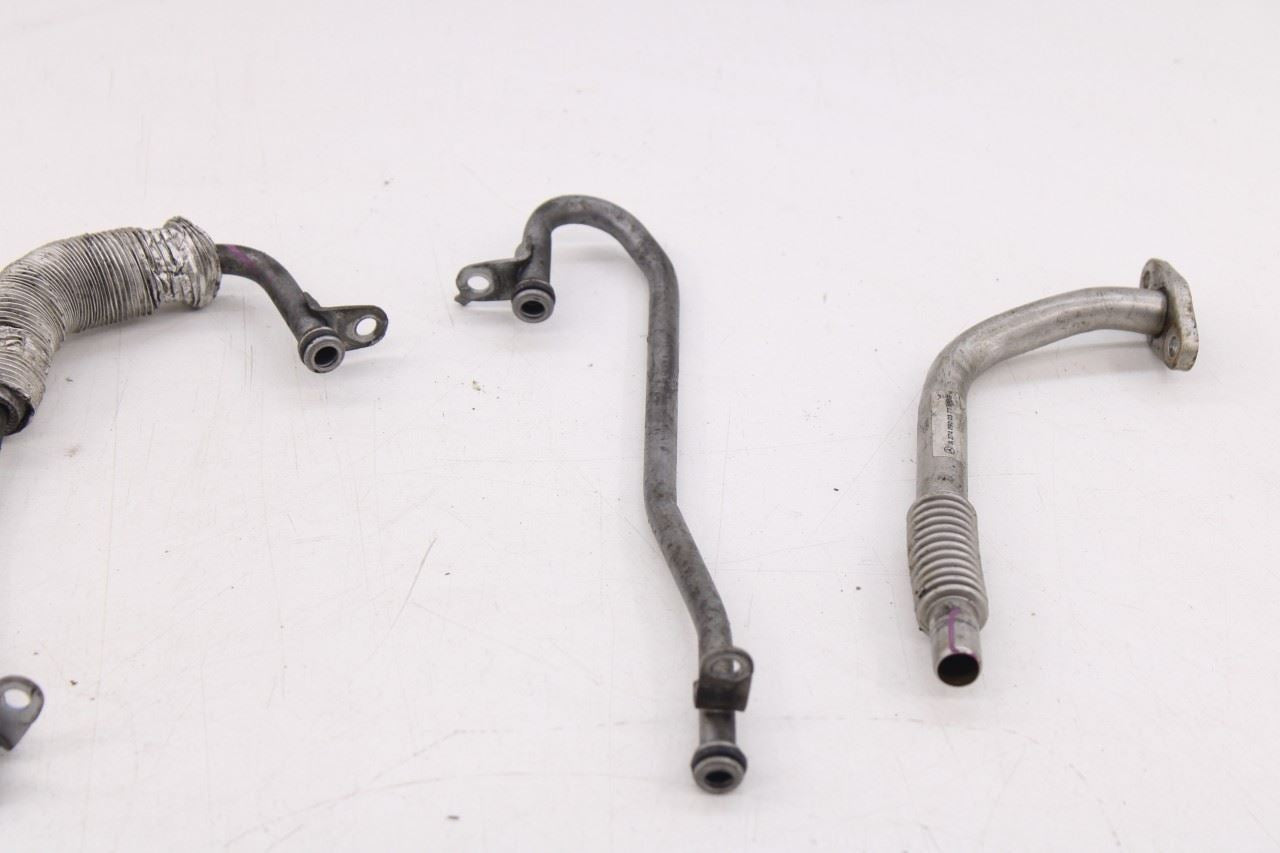 15-18 Mercedes-Benz C300 2.0L Turbocharger Oil and Water Feed Hose Line Set of 4 - Alshned Auto Parts