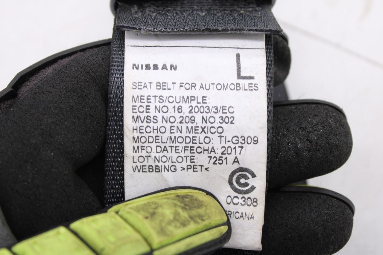 2014-20 Infiniti QX60 3.5L AWD Rear Driver Left Side 2nd Row Seat Belt Retractor - Alshned Auto Parts