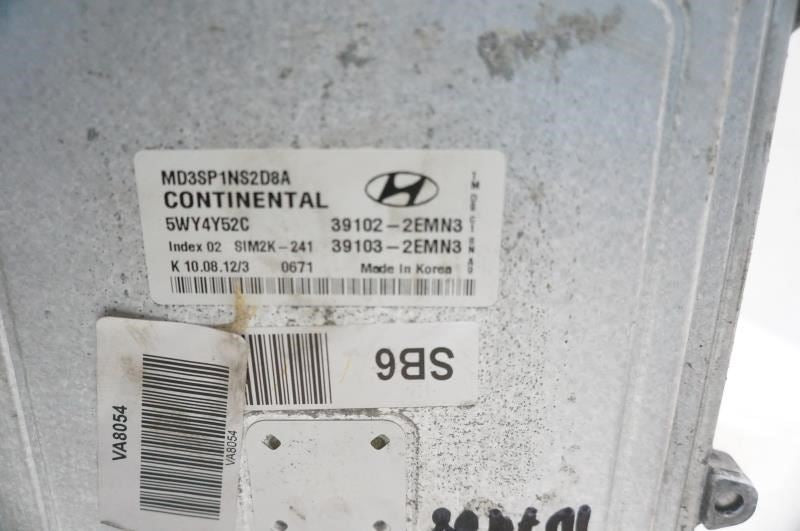 2011-13 Hyundai Elantra 1.8L Engine Computer Control Module ECU ECM 39103-2EMN3 - Alshned Auto Parts