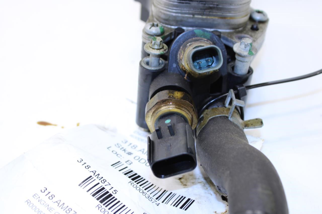 14-15 Jeep Grand Cherokee 3.6L Engine Oil Filter Adapter Housing 68105583AB OEM - Alshned Auto Parts