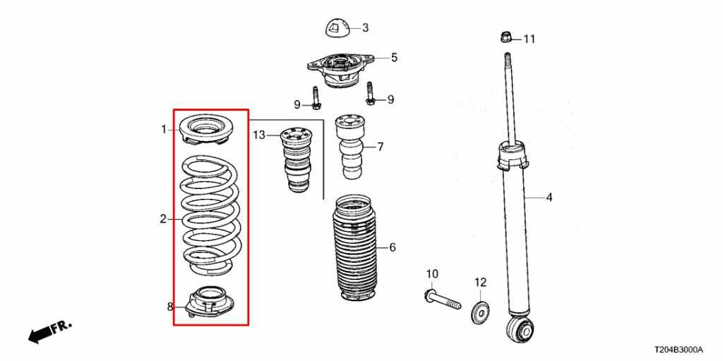 2022-2026 Honda Civic Sport Rear Right and Left Side Suspension Coil Spring Set - Alshned Auto Parts