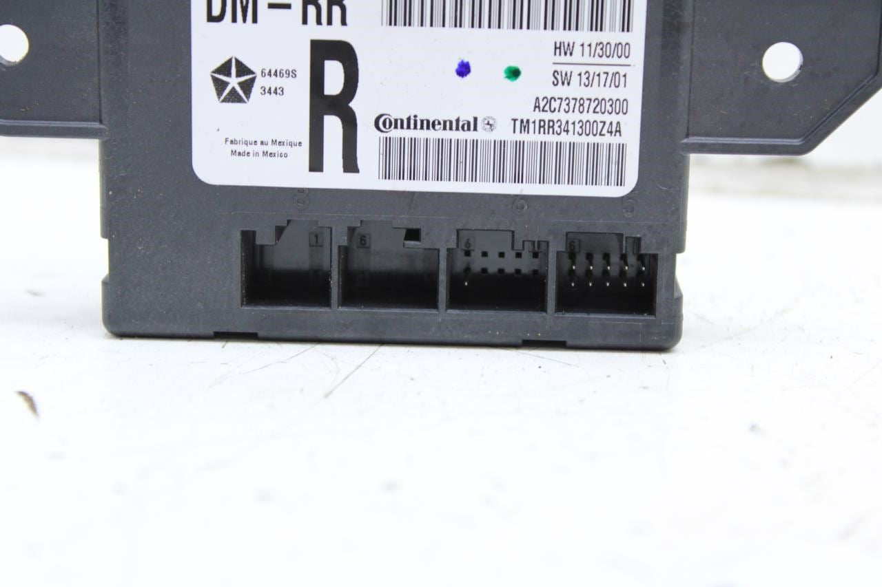 14-2017 Maserati Ghibli Rear Right Passenger Side Door Control Module 52851640AC - Alshned Auto Parts