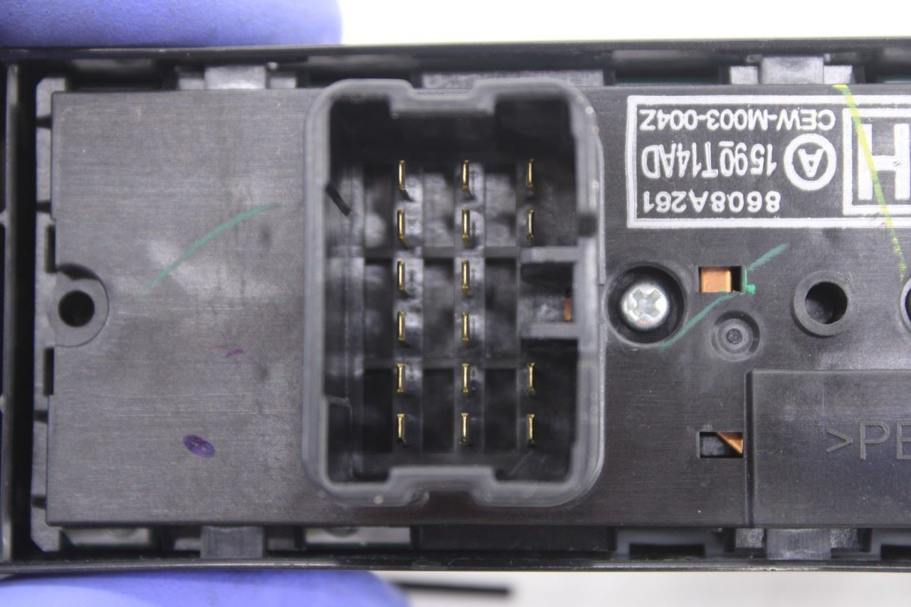 14-2025 Mitsubishi Outlander Sport SE Front Left Door Master Power Window Switch - Alshned Auto Parts