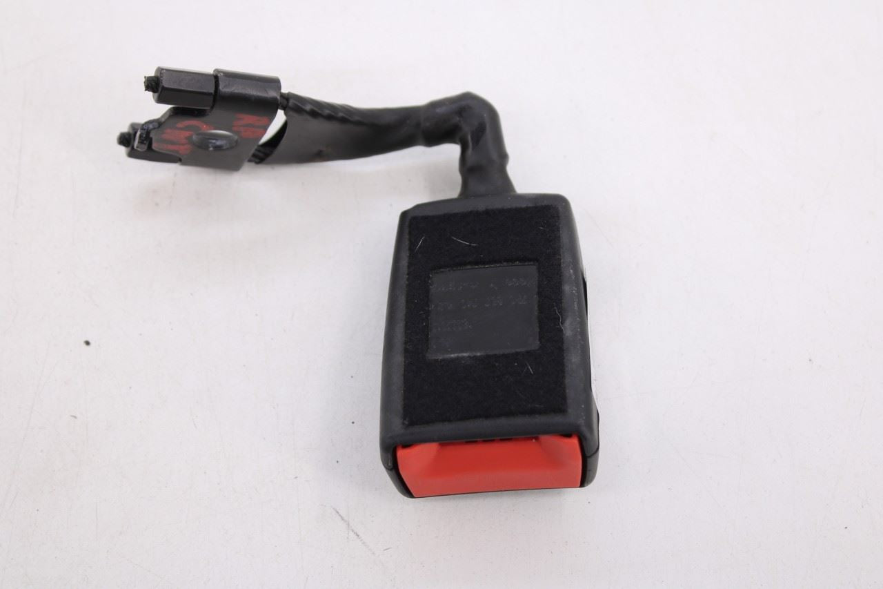 11-18 Porsche Cayenne S Rear RH LH Side and Center 2nd Row Seat Belt Buckle Set3