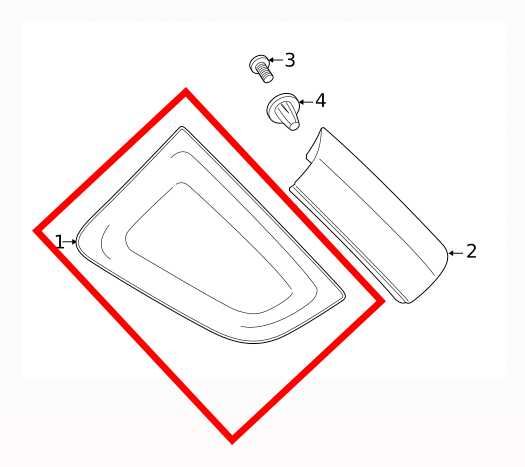 18-22 Ford Ecosport SE Rear Left Driver Side Quarter Window Glass DN1Z-5829711-A - Alshned Auto Parts