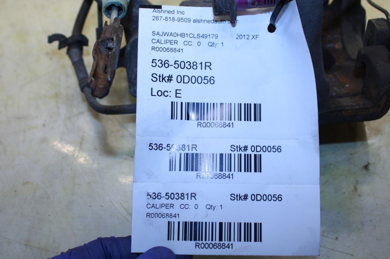 09-12 Jaguar XF Portfolio Rear Right Passenger Side Brake Disc Caliper C2P12432 - Alshned Auto Parts