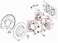 2012-2015 Mercedes-Benz ML350 Rear Right Side Brake Disc Caliper 166-423-02-81 - Alshned Auto Parts