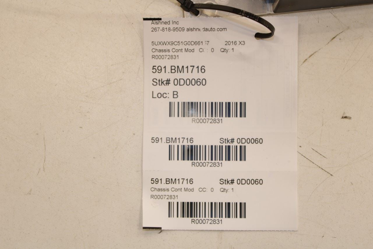 2011-2017 BMW X3 xDrive28i Telematics Communication Control Module 84109362849 - Alshned Auto Parts