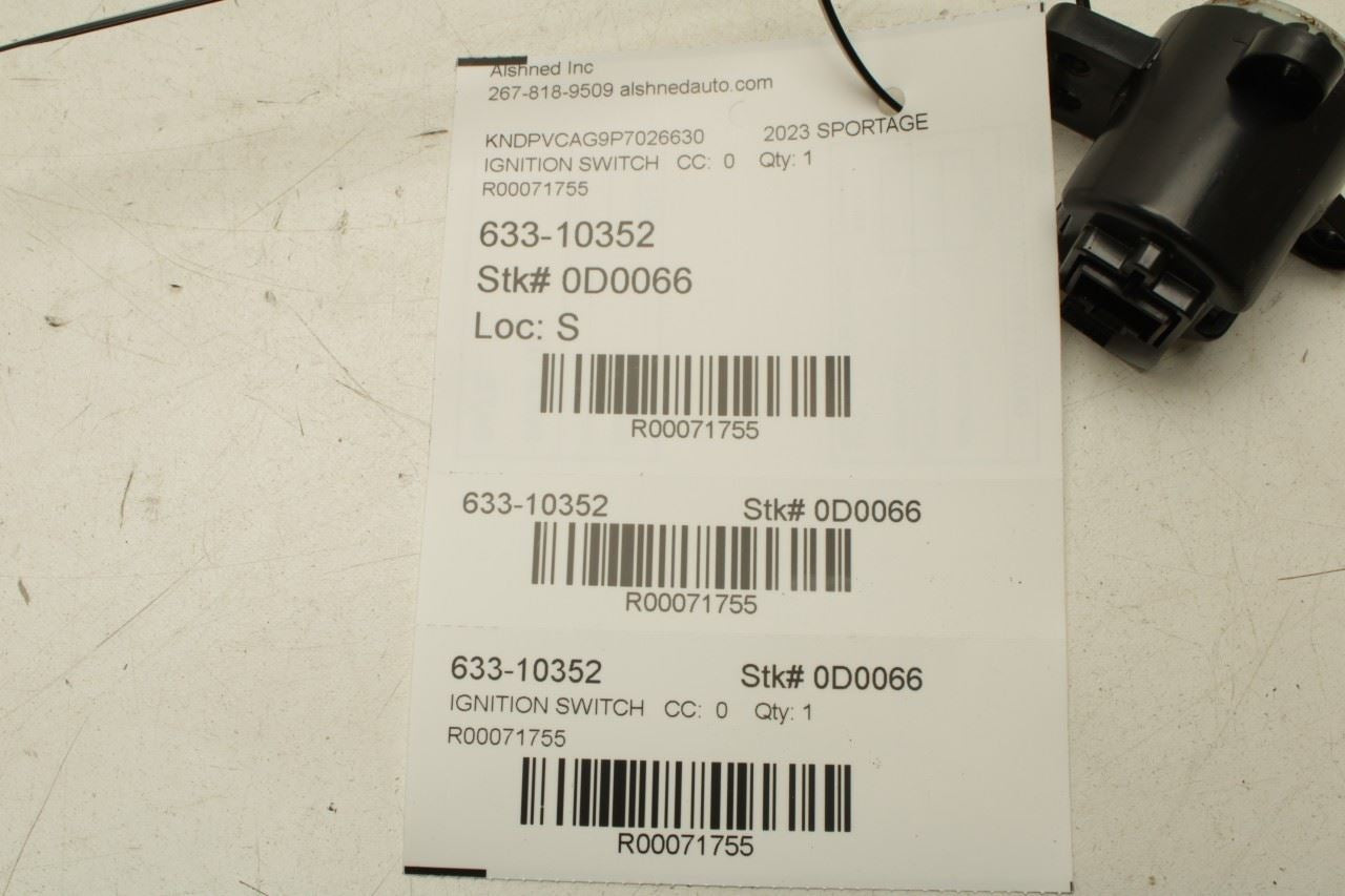 2023-25 Kia Sportage Hybrid EX 1.6L AWD Engine Start Stop Ignition Switch Button - Alshned Auto Parts