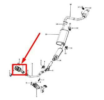 2021-2023 Jeep Gladiator 3.6L Right Side Exhaust Pipe 68453835AA OEM *ReaD* - Alshned Auto Parts