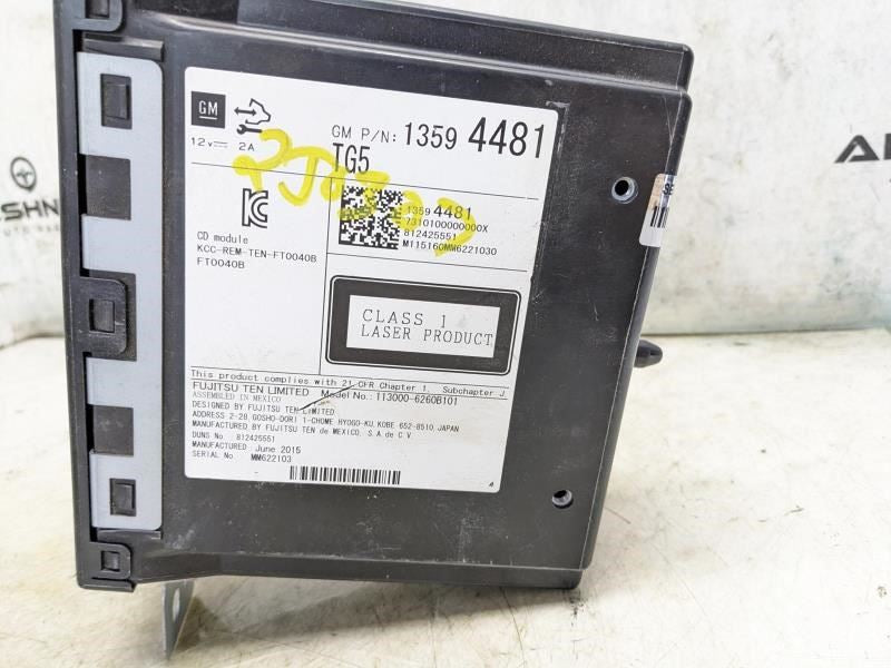 2015-2019 Chevrolet Silverado 1500 Radio CD Player 13594481 OEM *UnlockeD* - Alshned Auto Parts