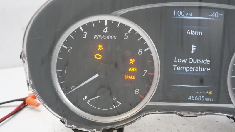 15-19 Nissan Sentra Speedometer Gauge Instrument Cluster 45K Mileage 24810-3YU1A - Alshned Auto Parts