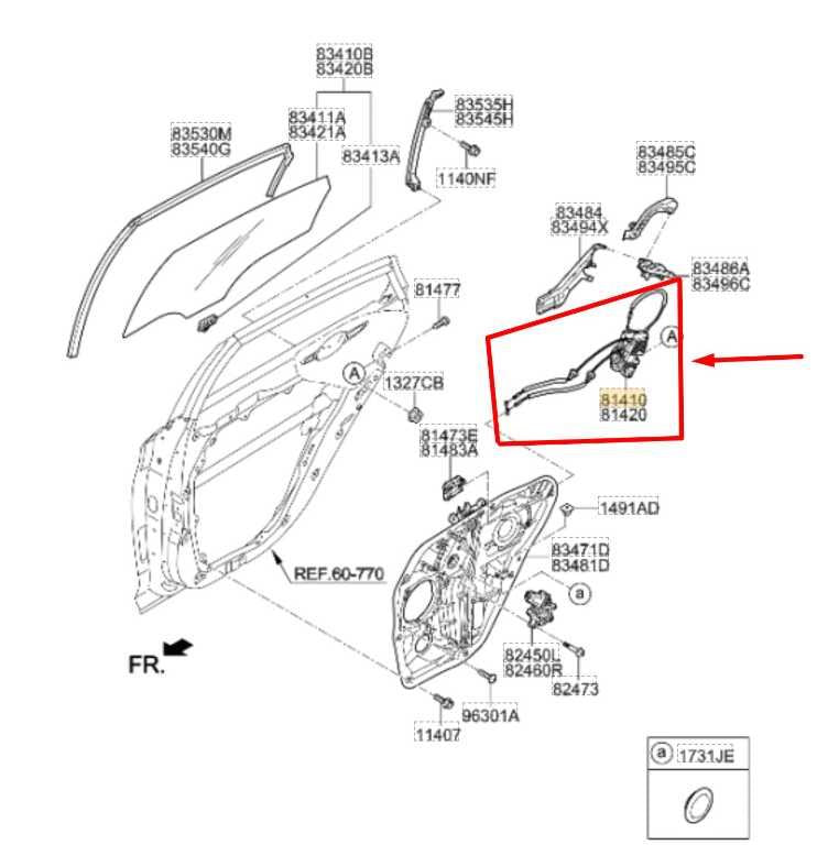 2015-2019 Hyundai Sonata Rear Left Side Door Lock Latch Actuator 81410-C1000 OEM - Alshned Auto Parts