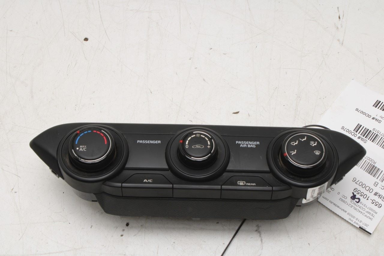 2019-21 Kia Forte LXS AC Heater Temperature Climate Control 97250-M6130WK *ReaD* - Alshned Auto Parts