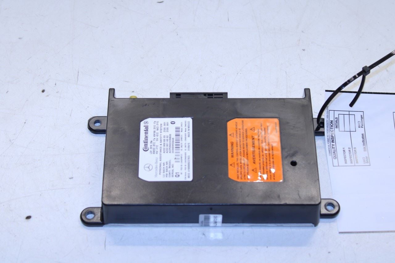 2013-2015 Mercedes-Benz ML350 Voice Communication Control Module 222-900-60-03 - Alshned Auto Parts