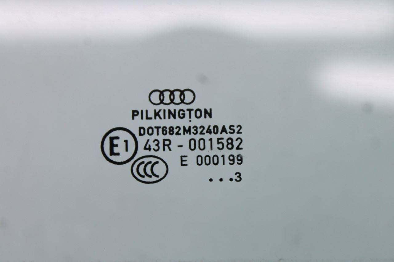 2010-2016 Audi S4 Premium Plus Rear Left Door Window Movable Glass 8K5845205E4