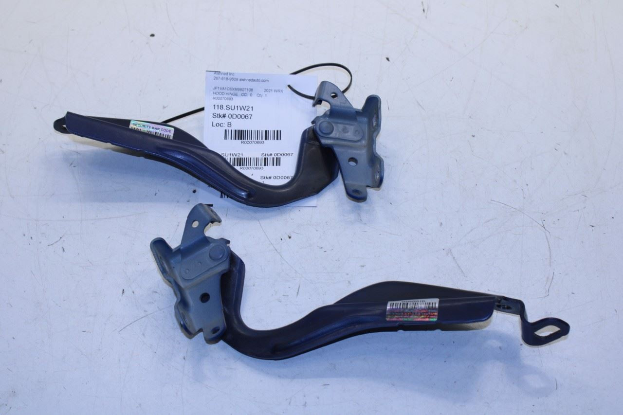 2015-21 Subaru WRX Premium Front Right and Left Side Hood Hinge Set 57260VA0009P - Alshned Auto Parts