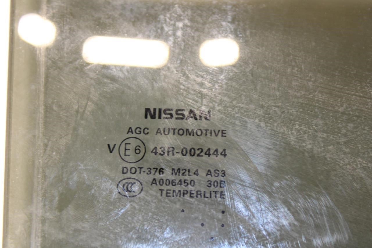 2013-2020 Nissan Pathfinder SV Rear Right Side Door Window Glass 82300-3KA1A OEM - Alshned Auto Parts