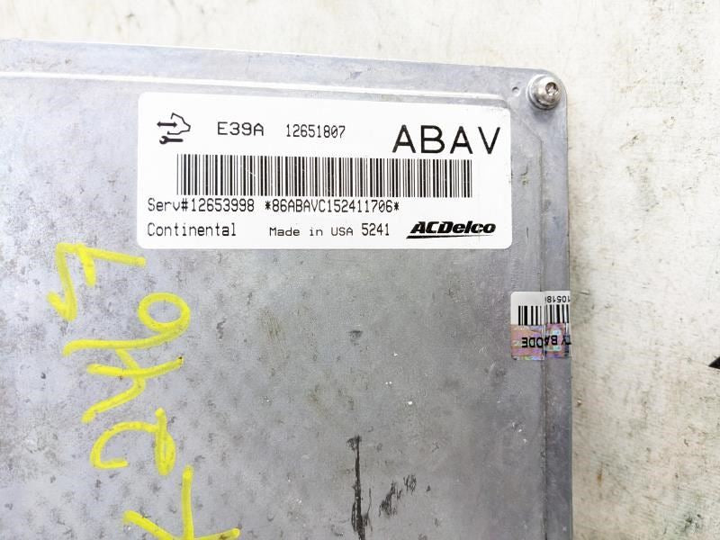 2013-2017 GMC Terrain Engine Computer Control Module ECU ECM 12651807 OEM - Alshned Auto Parts